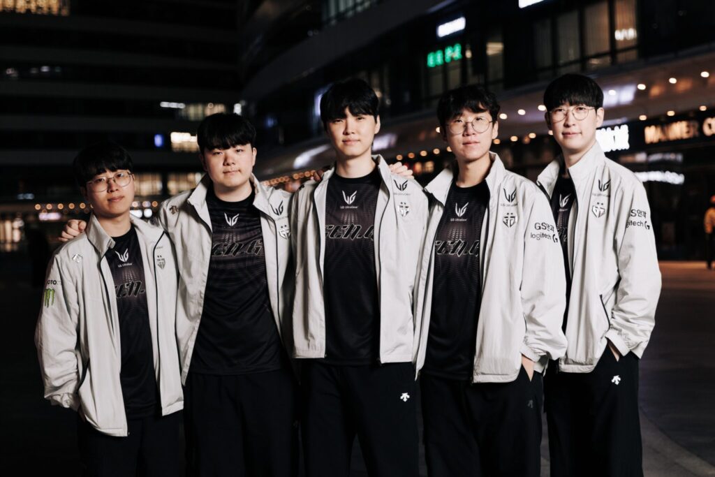 LoL Gen.G Esports (Photo via Riot Games)