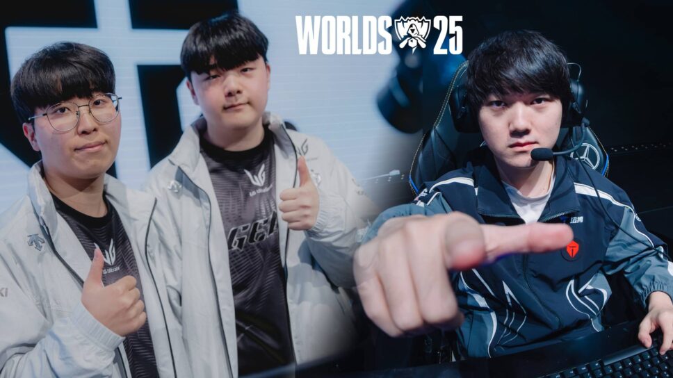 GEN vs TES: LoL Worlds 2025 Playoff spot fuels China-Korea rivalry cover image