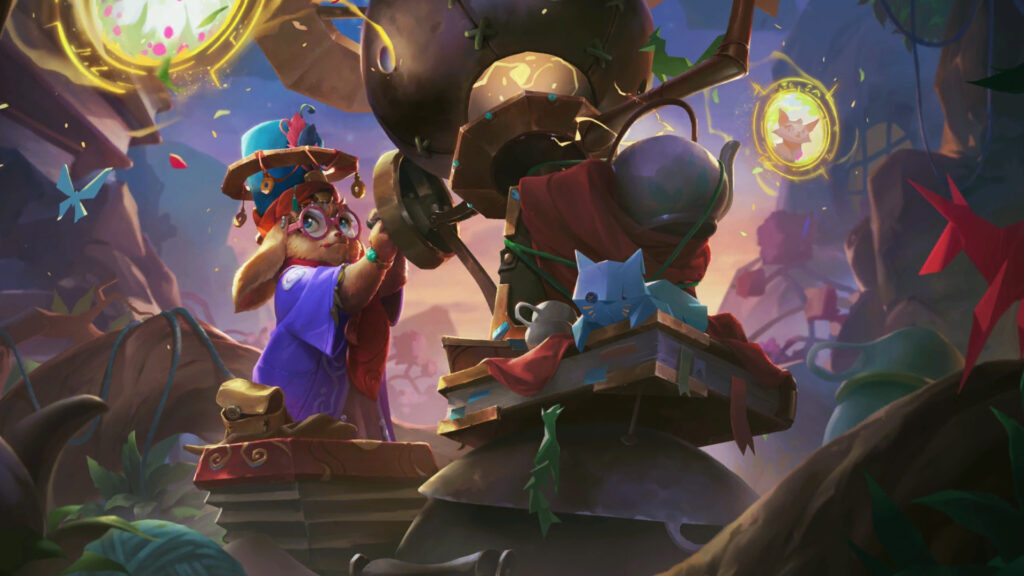 Norra is a yordle enchantress who lives with her pet, Yummi (Image by Riot Games)
