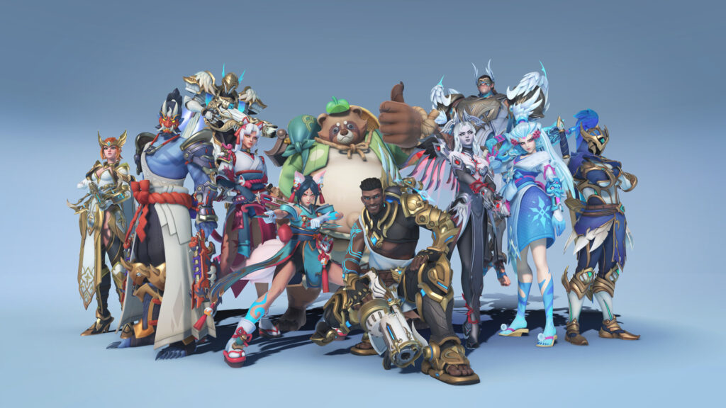 Skin previews (Image via Blizzard Entertainment)