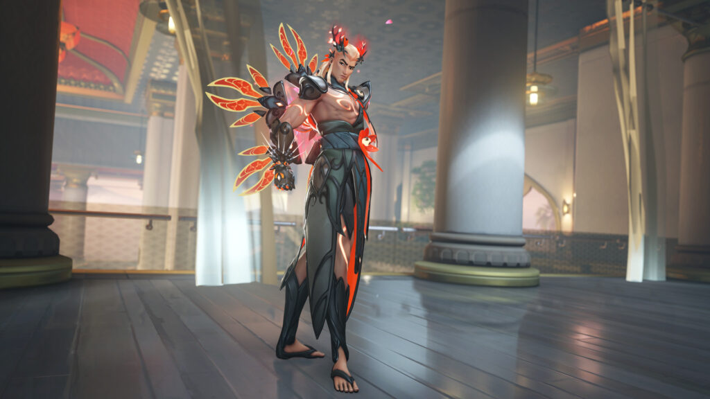 Divine Druid Lifeweaver skin preview (Image via Blizzard Entertainment)