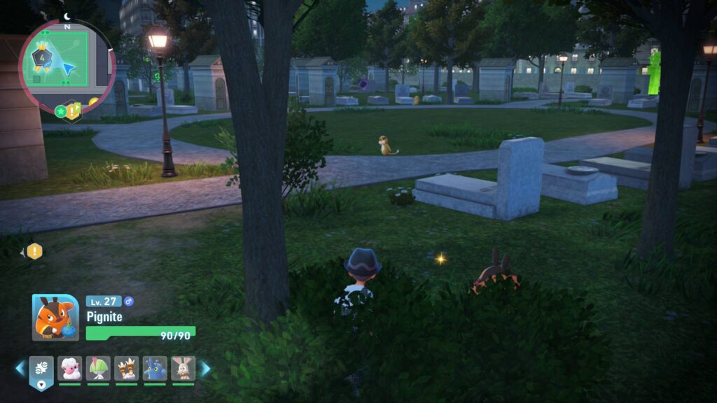 Patrat at the center of Dormez Bien Cemetery (Screenshot via esports.gg)