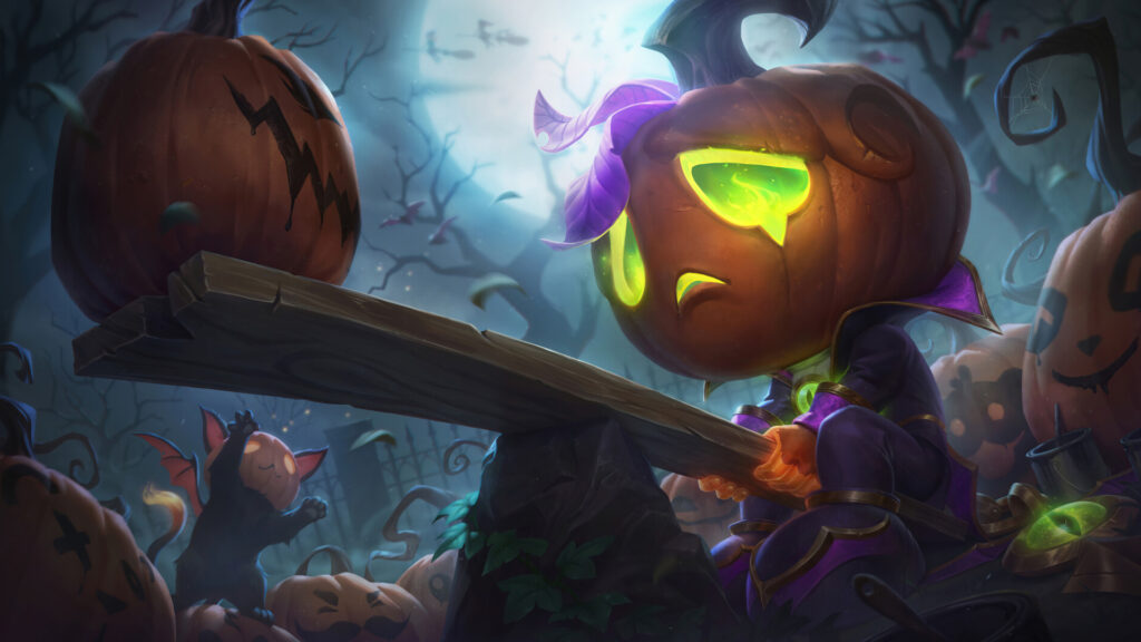 Pumpkin Prince Amumu splash art (Image by Riot Games)