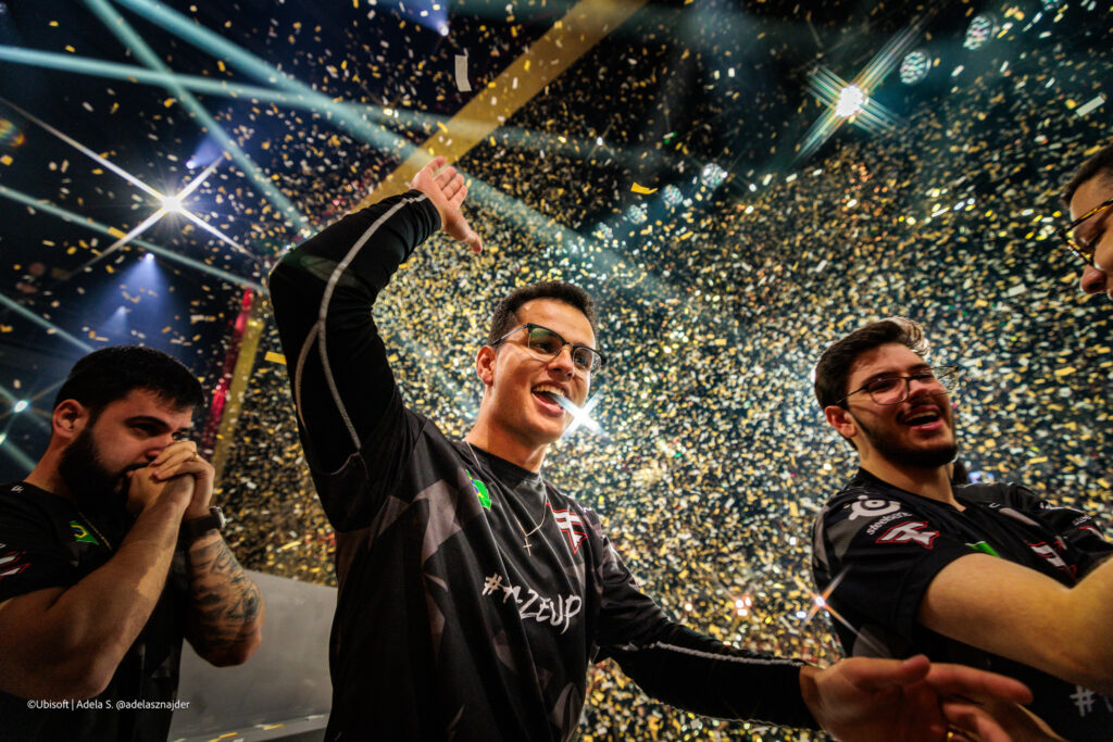 R6 FaZe Clan at Six Invitationals 2025 (Photo via Ubisoft | Adela Sznajder)