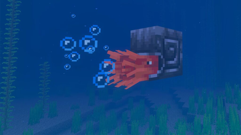 The Nautilus in Minecraft (Image via Mojang)