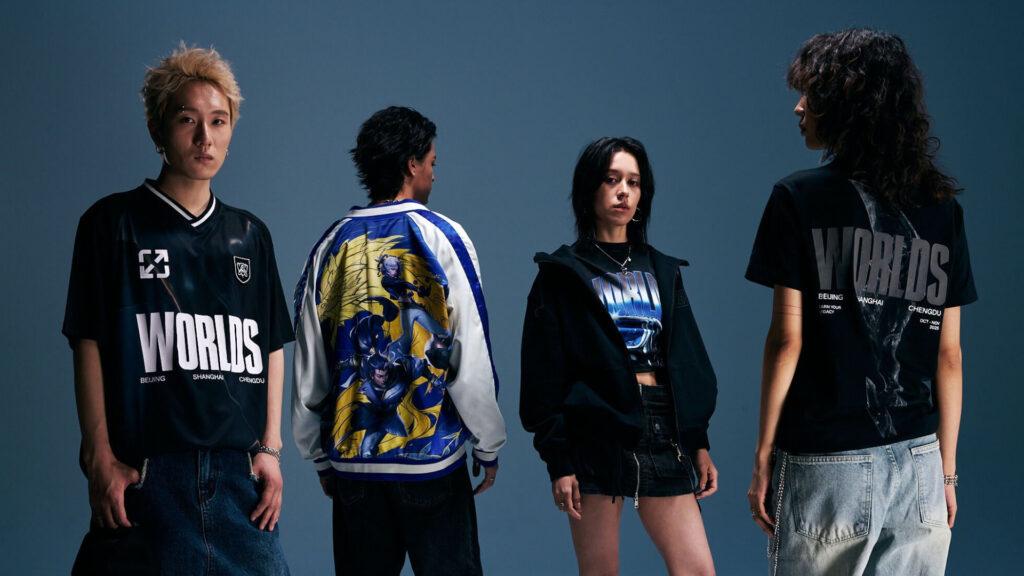 LoL Worlds 2025 merch collection (Image by Riot Games)