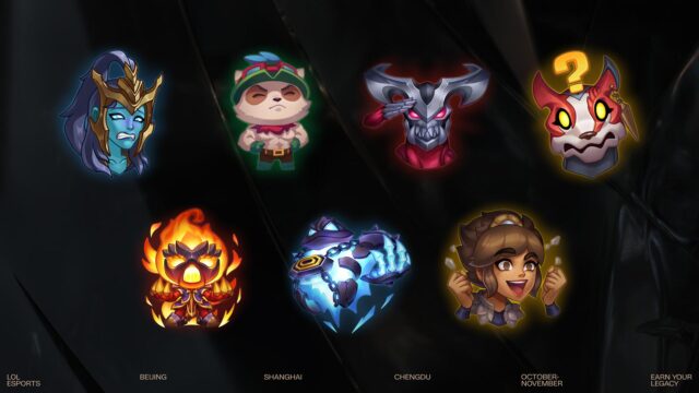 All drops you can get from Worlds 2025 preview image