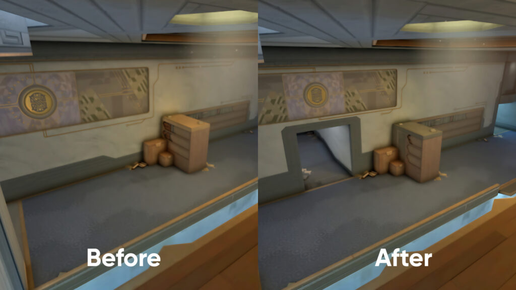 Mid Bend will be repositioned (Collage by esports.gg)