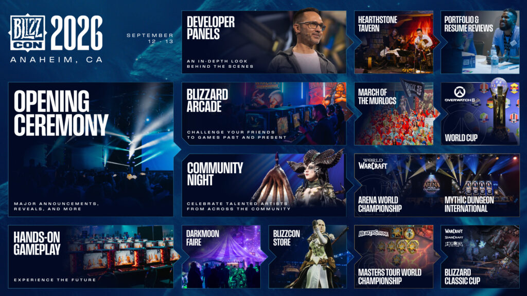 What to expect at BlizzCon 2026 (Image via Blizzard Entertainment)