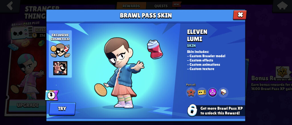 Eleven Lumi in Brawl Stars (Image via esports.gg)