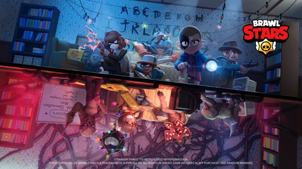 Stranger Things in Brawl Stars: Waffles, cards, battles, and lots of fun cover image