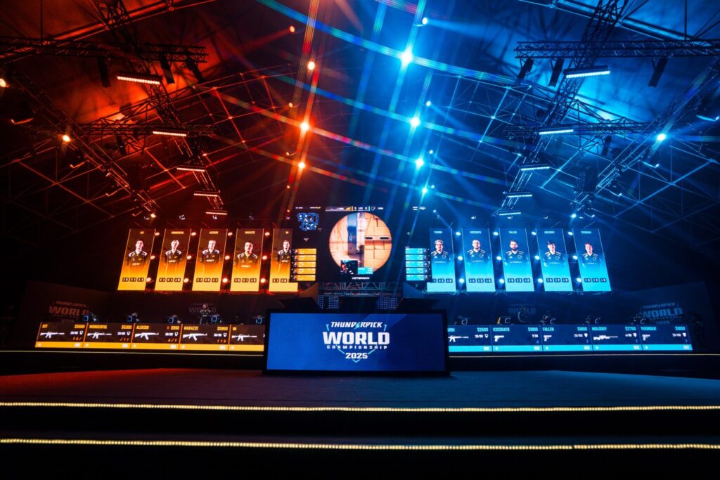 NAVI vs FURIA during Thunderpick World Championship 2025 (Image via Thunderpick)