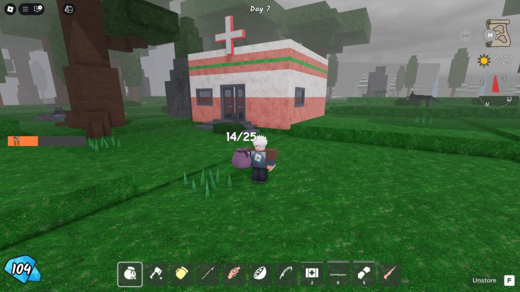 A clinic structure (Screenshot via esports.gg)