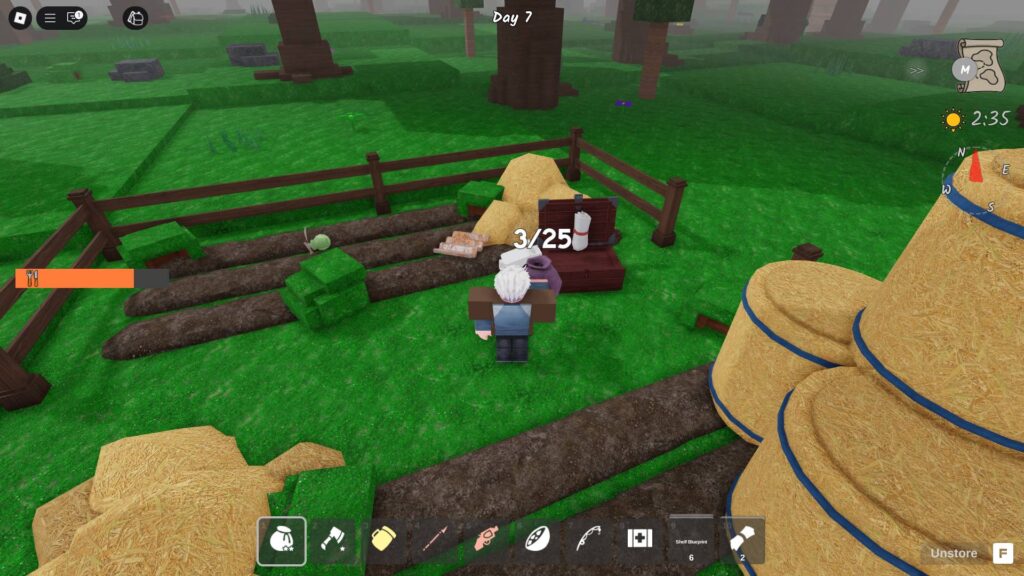 Getting a bandage from a chest (Screenshot via esports.gg)