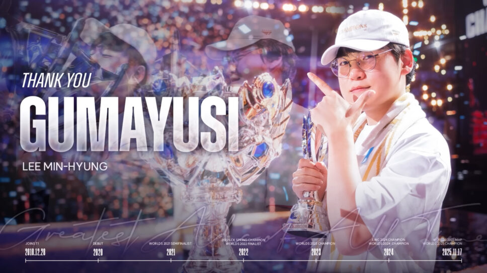 Gumayusi on leaving T1: “Another journey to prove myself” cover image