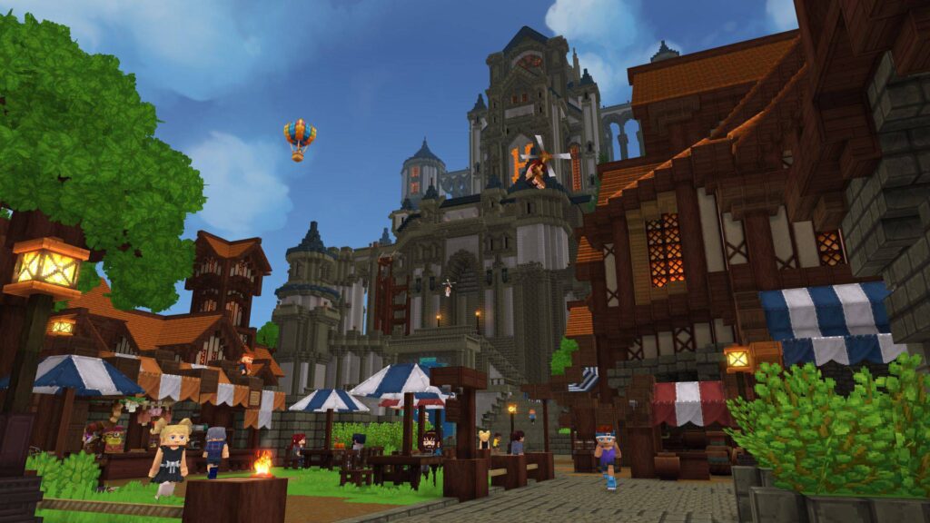 Hytale's vibrant sandbox world (Screenshot via Hypixel Studios)