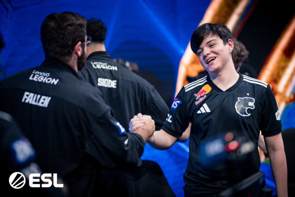 FURIA during the IEM Chengdu 2025 quarterfinals (Image via ESL)