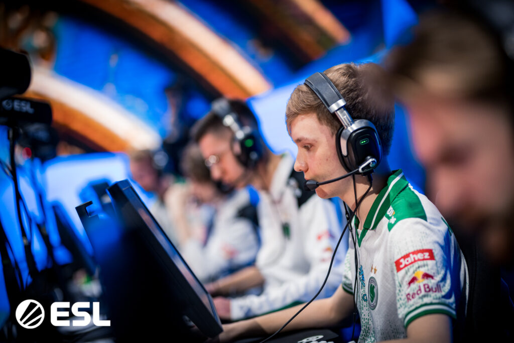 Team Falcons at IEM Chengdu 2025 (Image via ESL)