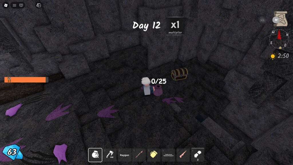 The chest awaits inside the Bat Cave (Screenshot via esports.gg)