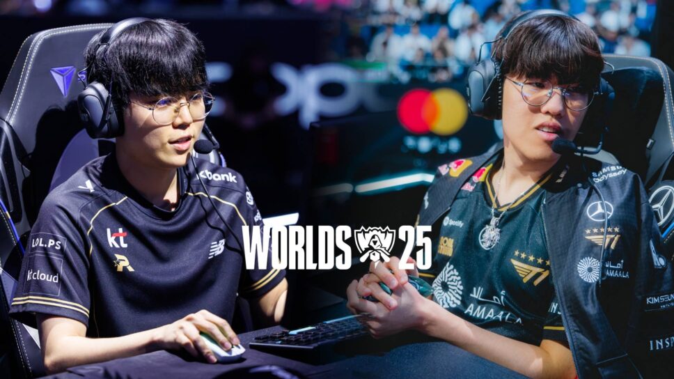 KT and T1 battle for the ultimate trophy at LoL Worlds 2025 cover image