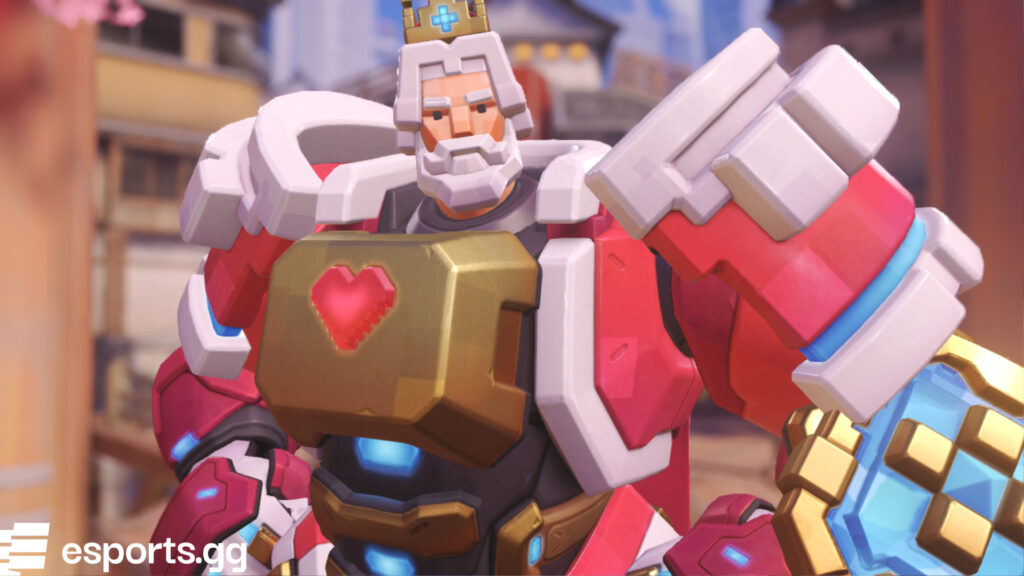 Reinhardt receives a buff (Screenshot via esports.gg)