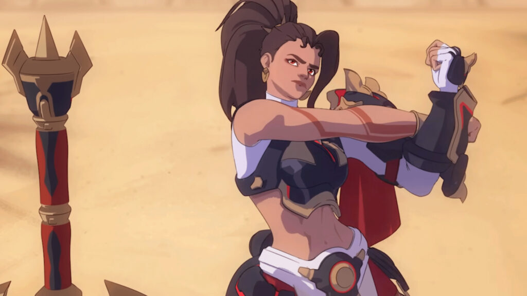 Vendetta in the hero trailer (Image via Blizzard Entertainment)