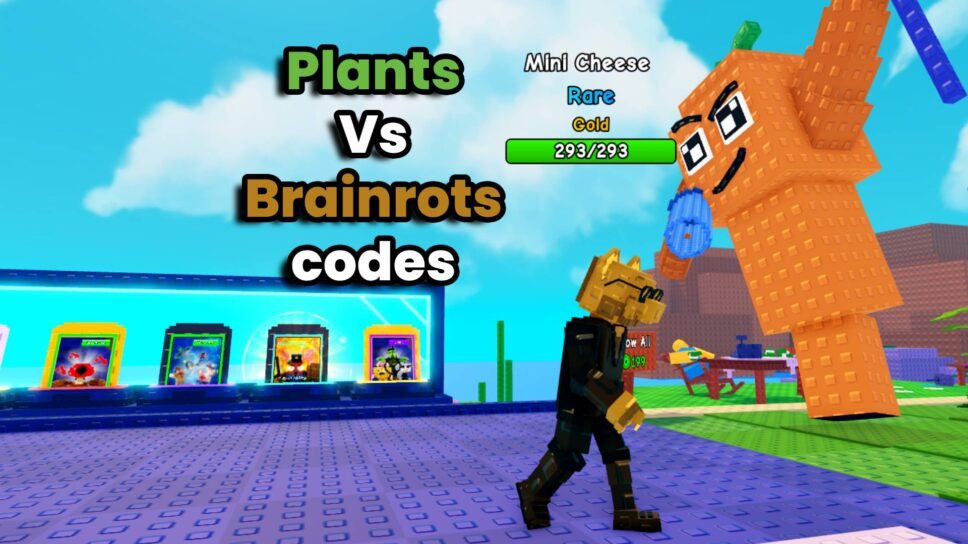 Plants Vs Brainrots codes (November 2025) cover image