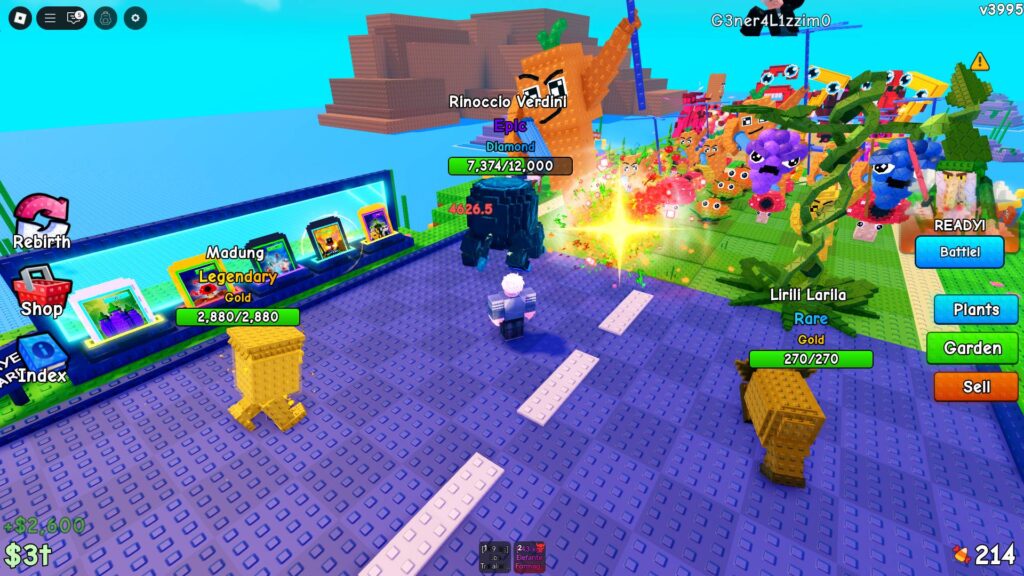 The more plants you have, the better you can defend your garden (Screenshot via esports.gg)