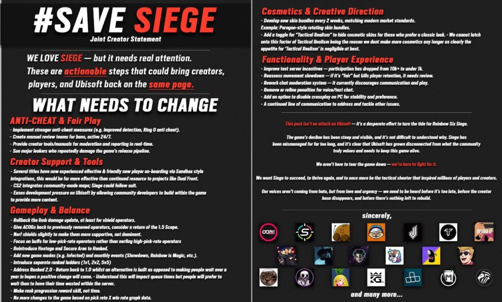 Save Siege (Image via Spoit/X)