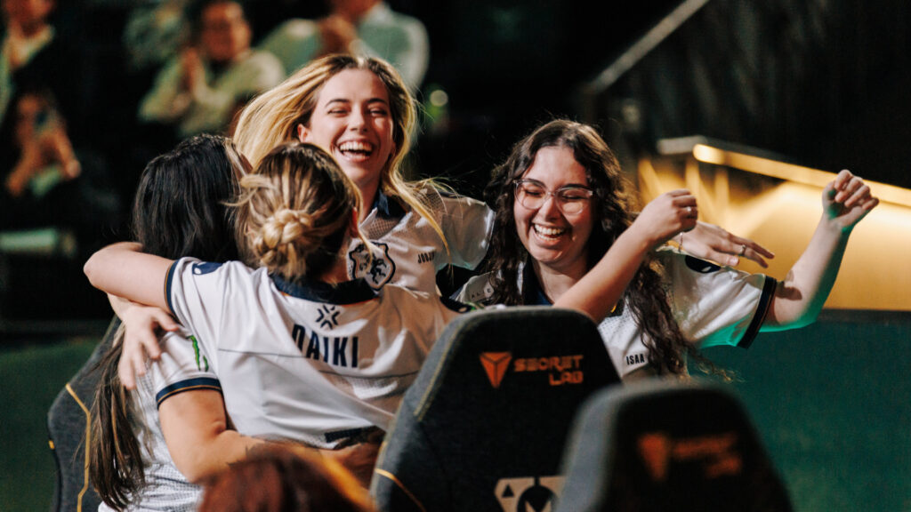 TL Brazil celebrating their victory 