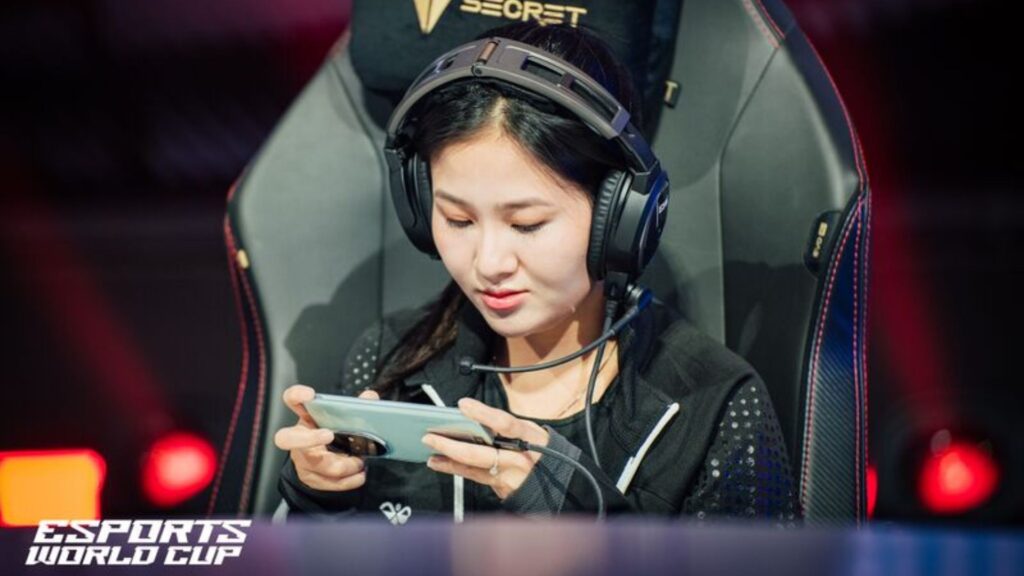 Vivian during the EWC 2024 event (Image via Esports World Cup)