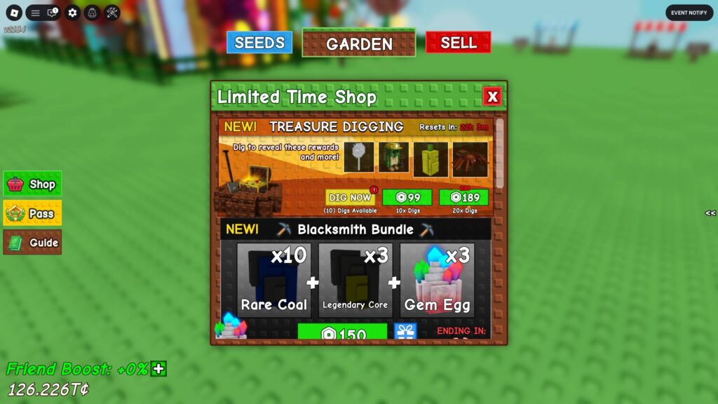 You can try the Treasure Digging mini-game here (Screenshot via esports.gg)