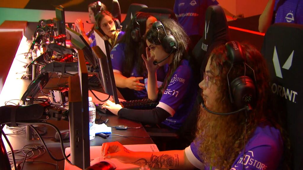 Gamelanders Purple lissA (Image via VALORANT Esports)