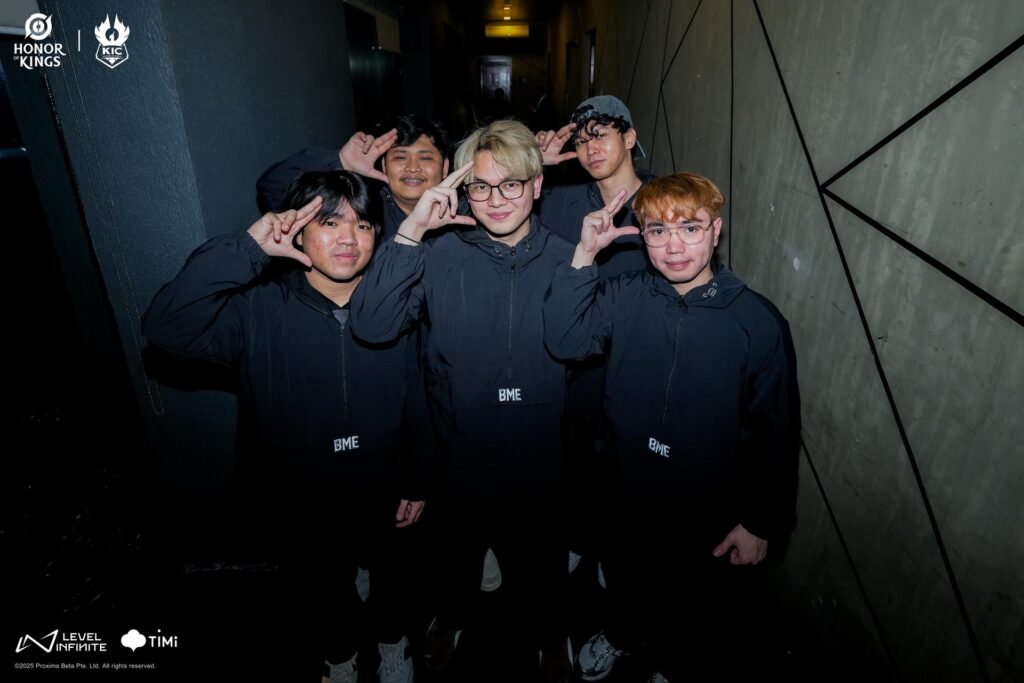 BOOM Esports in KIC2025 (Photo via HOK PH Esports)