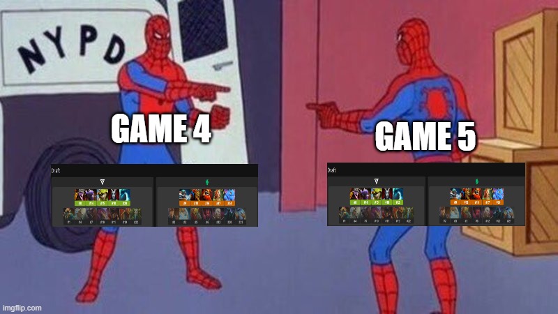 Tundra vs Falcons at BLAST Slam IV grand finals (Image via Esports.gg)