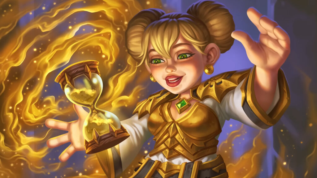 Chromie in Across the Timeways (Image via Blizzard Entertainment)