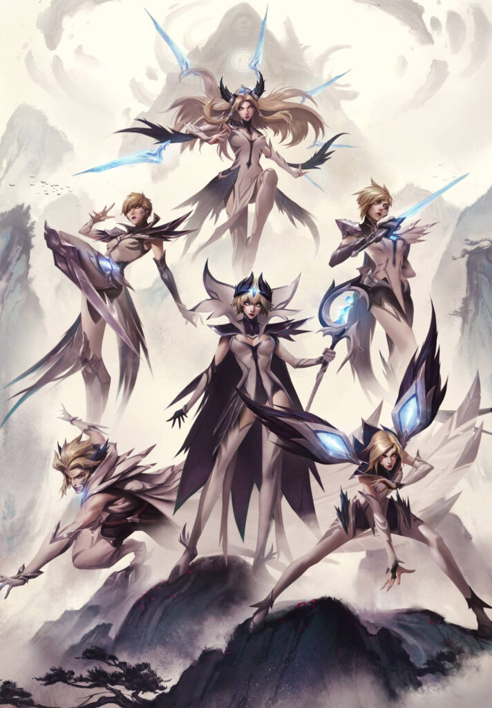 LoL Worlds 2018 skins (Image by Riot Games)