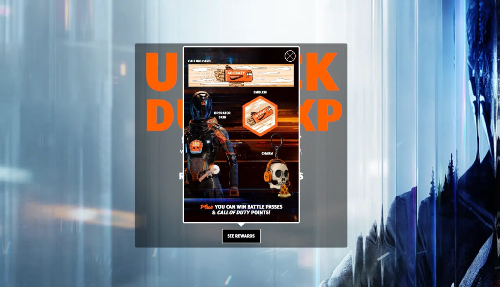 The Little Caesars rewards in Black Ops 7. Screenshot by esports.gg