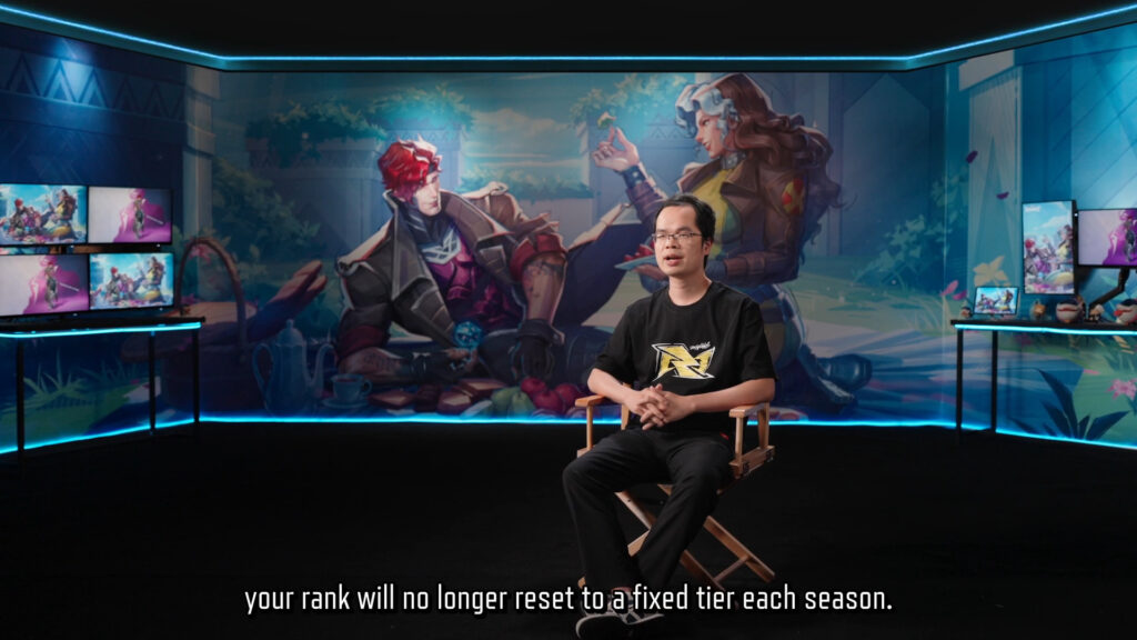 Guangguang talked about the Ranked Restrictions in Dev Vision Vol.11 (Image via NetEase Games)