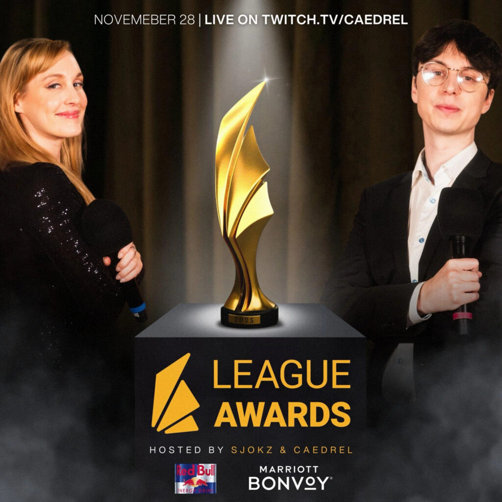 The League Awards 2025 will be broadcast on Nov. 28 (Image via The League Awards)