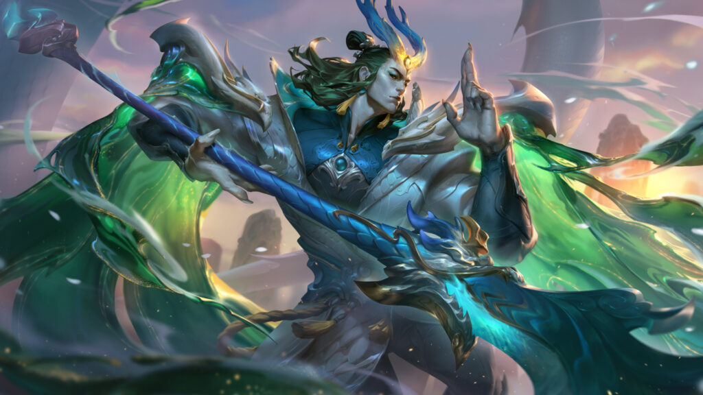 Immortal Journey Zaahen splash art (Image by Riot Games)
