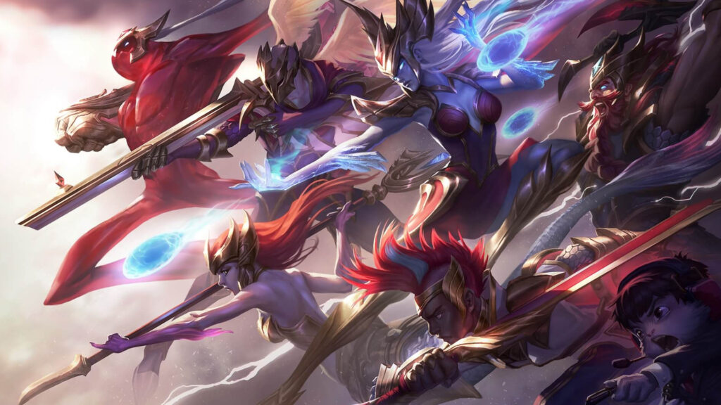 LoL Worlds 2016 skins (Image by Riot Games)