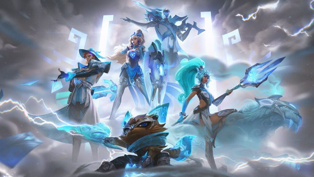 LoL Worlds 2020 skins (Image by Riot Games)