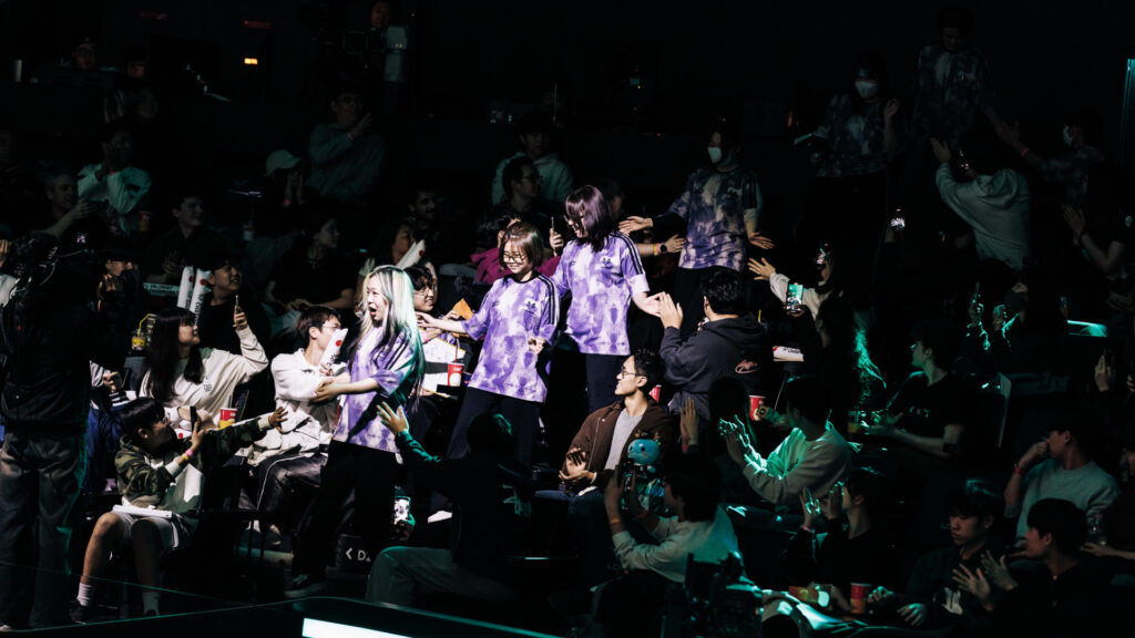 Ninetails finished 7th–8th in their debut at GCC 2025 (Image by Christina Oh/Riot Games)