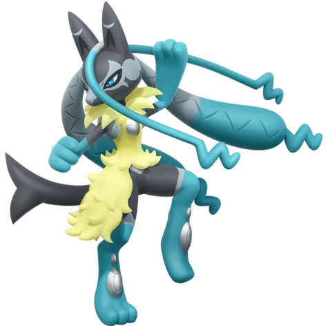 Mega Lucario Z in Pokemon Legends Z-A