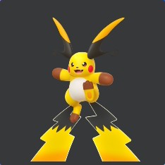 Mega Raichu X icon in Nintendo Switch Online
