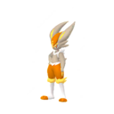 Shiny Cinderace sprite in Pokémon GO